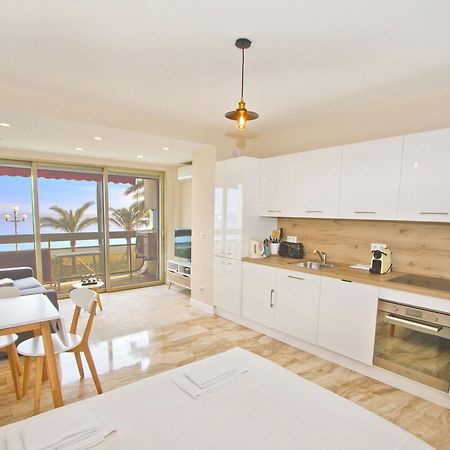 Promenade Holiday - Cosy Sea Front Studio Niza Exterior foto