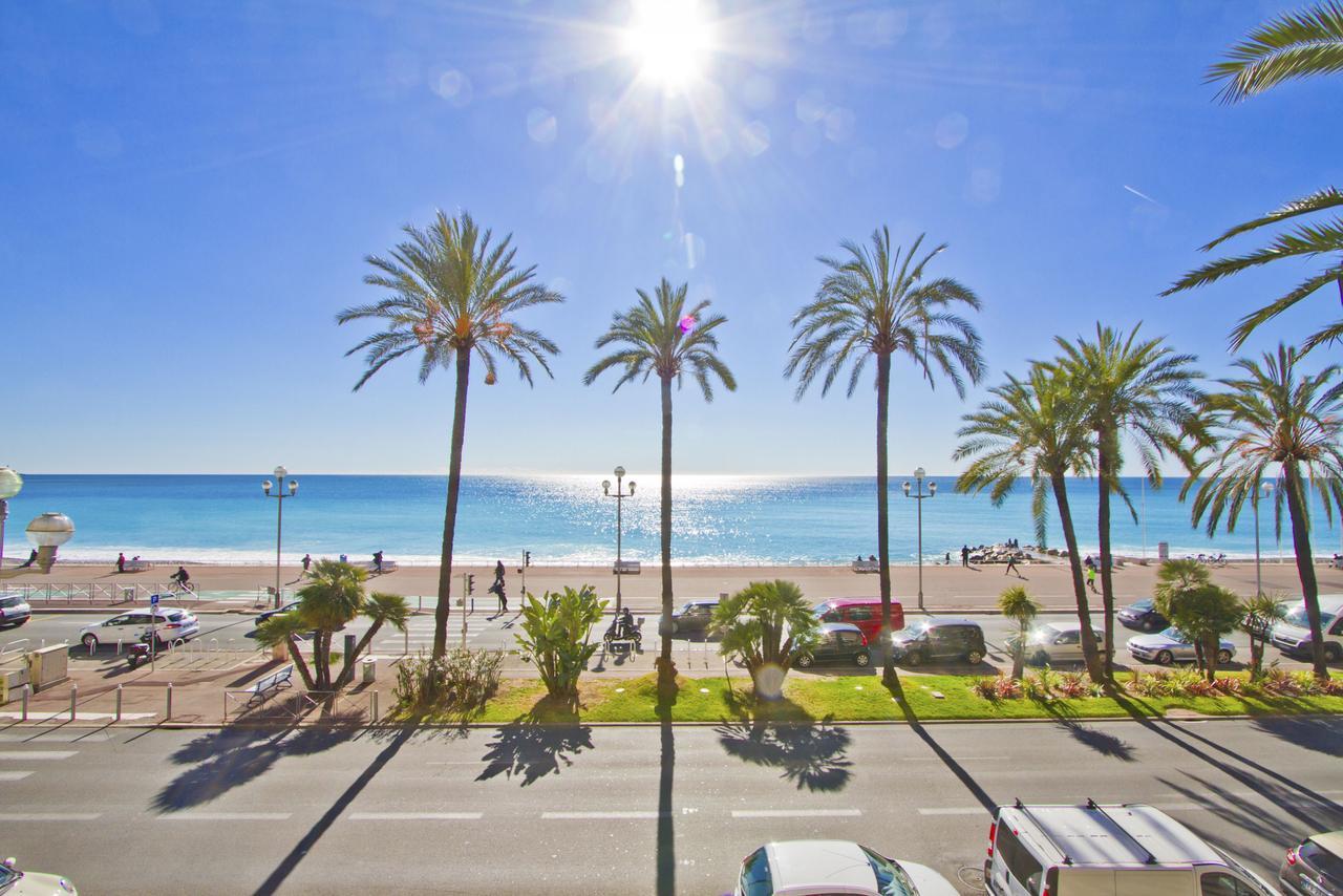 Promenade Holiday - Cosy Sea Front Studio Niza Exterior foto